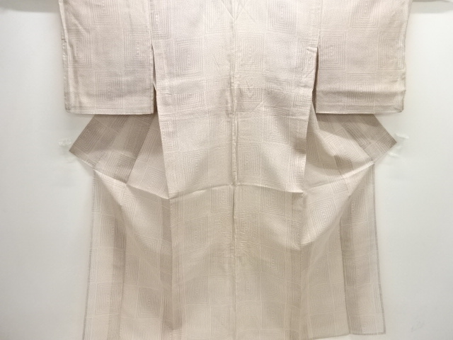 JAPANESE KIMONO / TOKAMACHI TSUMUGI / FOR SUMMER / WOVEN SQUARE